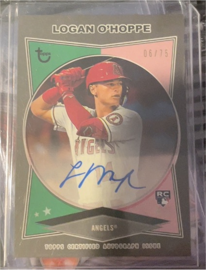 2023 Topps Brooklyn Collection #ACLO Logan O'Hoppe — front
