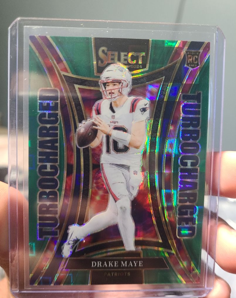 2024 Panini Select Turbocharged #24 Drake Maye — front