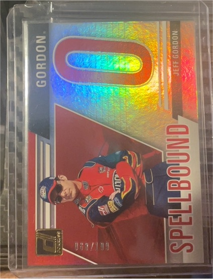 2025 Donruss NASCAR Spellbound "O" #15 Jeff Gordon — front