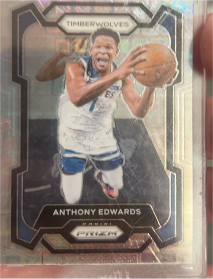 2023-24 Panini Prizm #108 Anthony Edwards — front