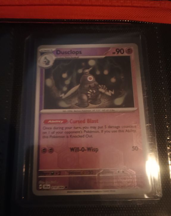 2025 Pokémon Prismatic Evolutions #036 Dusclops — front