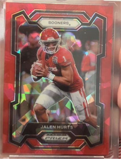 2024 Panini Prizm Draft Picks #99 Jalen Hurts — front
