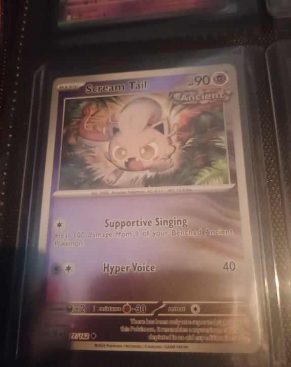 2023 Pokemon Scarlet & Violet Temporal Forces #077 Scream Tail — front