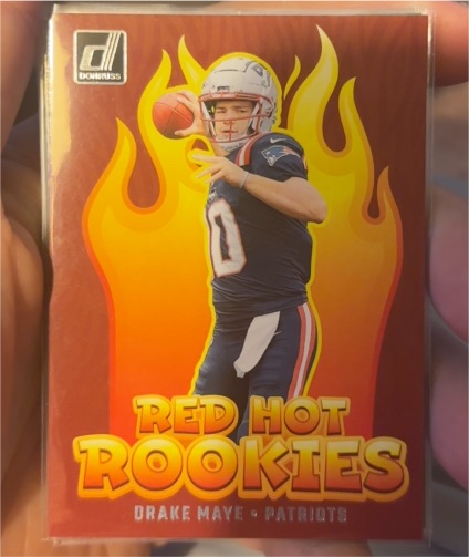 2024 Panini Donruss #RHR-DME Drake Maye — front