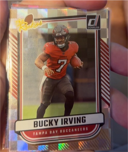 2024 Donruss The Rookies #TR-18 Bucky Irving — front