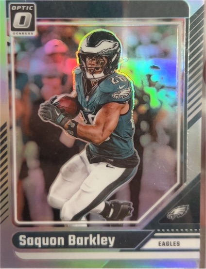 2024 Donruss Optic #159 Saquon Barkley Philadelphia Eagles — front