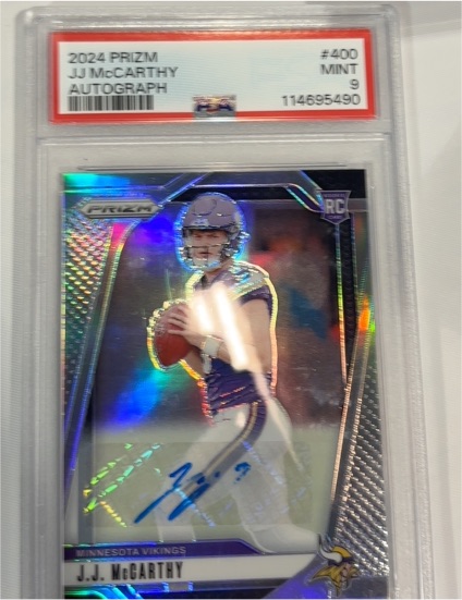 2024 Panini Prizm #400 JJ McCarthy — front