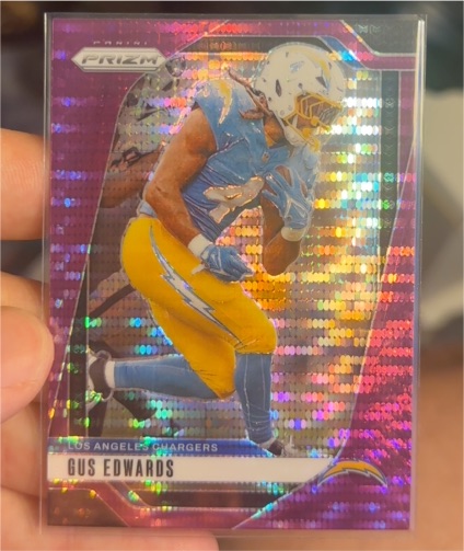 2024 Panini Prizm #158 Gus Edwards — front
