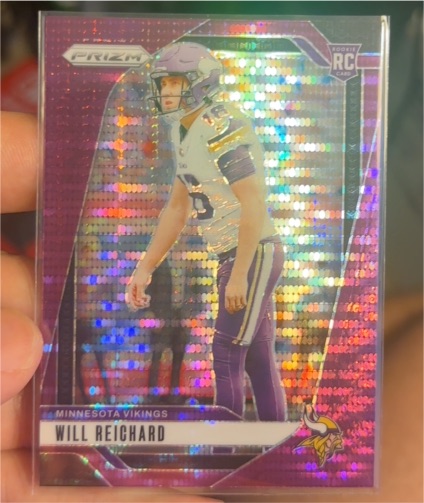 2024 Panini Prizm #396 Will Reichard — front