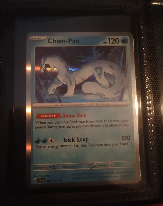 2024 Pokémon Surging Sparks #56 Chien-Pao — front