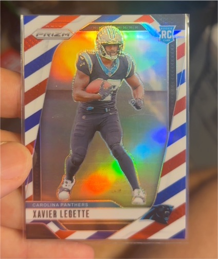 2024 Panini Prizm #398 Xavier Legette — front