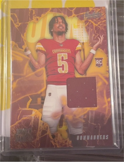 2024 Panini Absolute Rookie Force #RF-JDS Jayden Daniels — front