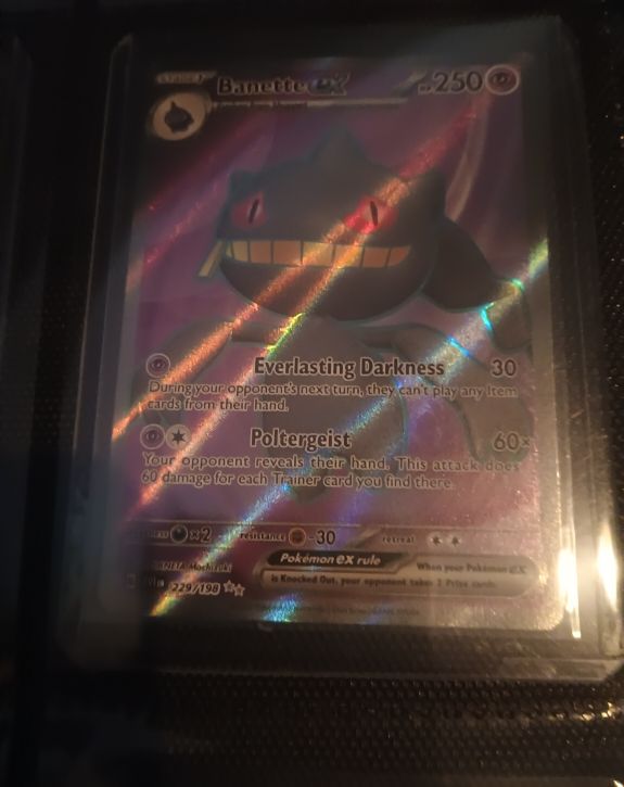 2023 Pokémon Scarlet & Violet #229 Banette EX — front