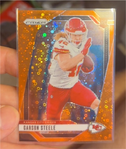 2024 Panini Prizm #377 Carson Steele — front