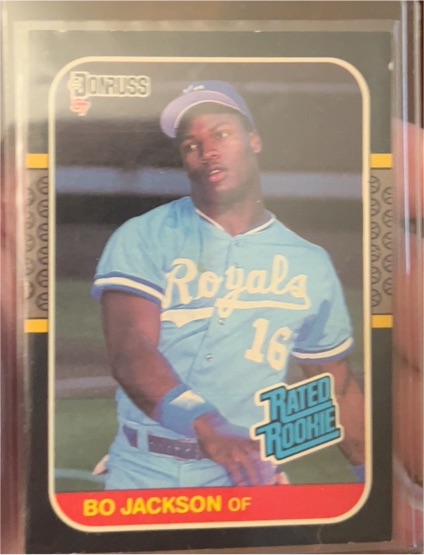1987 Donruss #35 Bo Jackson — front