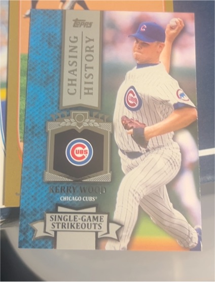 2013 Topps Chasing History #CH-36 Kerry Wood — front