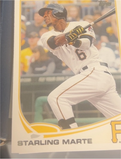 2013 Topps #288 Starling Marte — front