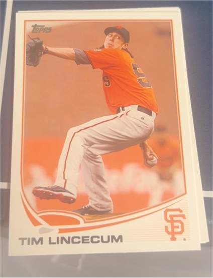 2013 Topps #55 Tim Lincecum — front