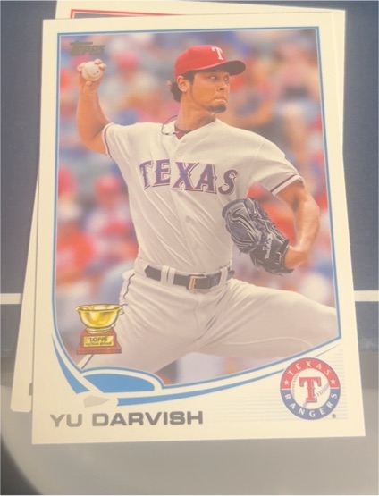 2013 Topps #11 Yu Darvish — front