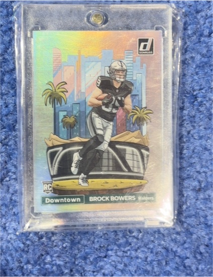 2024 Panini Donruss Downtown! #17 Brock Bowers — front
