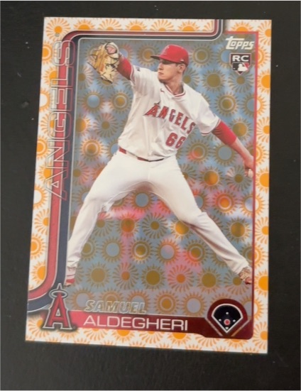 2025 Topps Series 2 #438 Samuel Aldegheri — front