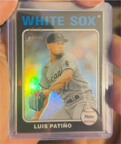 2024 Topps Heritage High Number #97 Luis Patiño — front