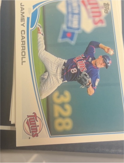 2013 Topps #88 Jamey Carroll Minnesota Twins — front