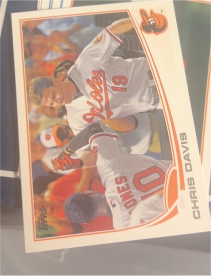 2013 Topps #119 Chris Davis — front