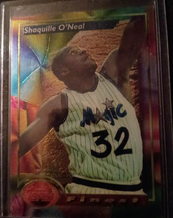 1993-94 Topps Finest #3 Shaquille O'Neal — front