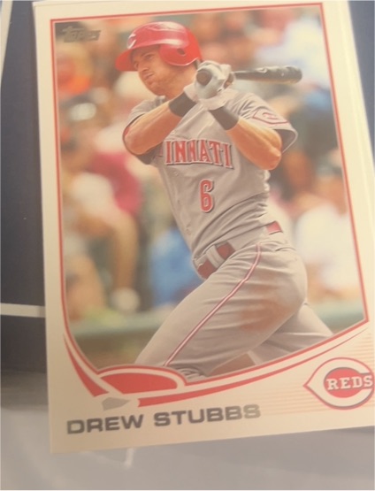 2013 Topps #106 Drew Stubbs Cincinnati Reds — front