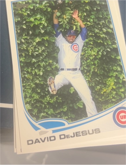 2013 Topps #209 David DeJesus — front