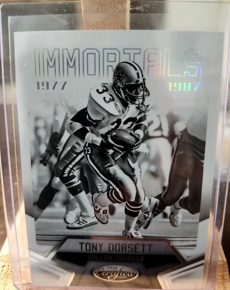 2016 Panini Certified #130 Tony Dorsett Mirror — front