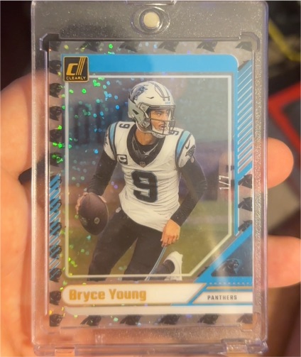 2024 Panini Donruss Clearly #9 Bryce Young — front