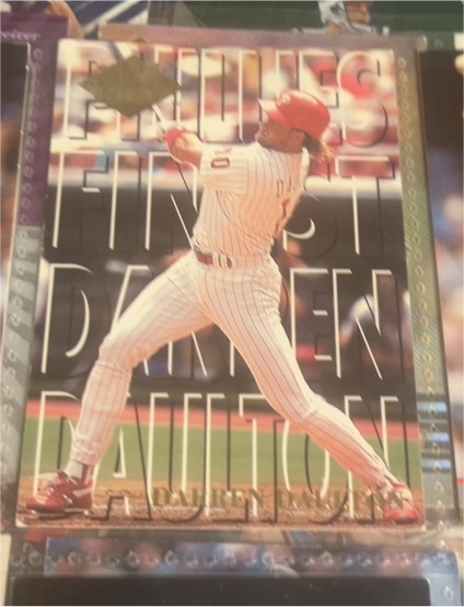 1994 Fleer Ultra Phillies Finest #2 Darren Daulton — front