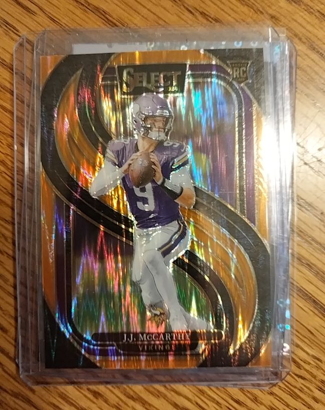 2024 Panini Select Premier Level #134 J.J. McCarthy — front
