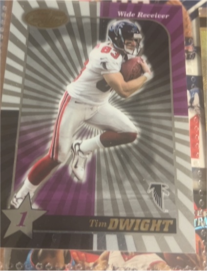 2000 Leaf Certified #1 Tim Dwight — front