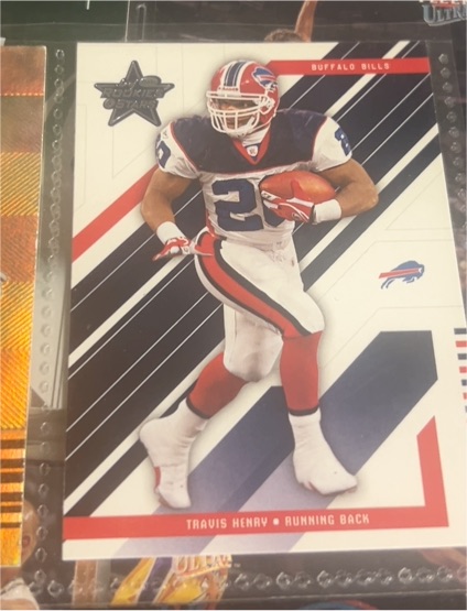 2004 Ultra #N/A Travis Henry — front