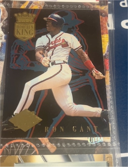 1994 Fleer Ultra #11 Ron Gant Home Run Kings — front