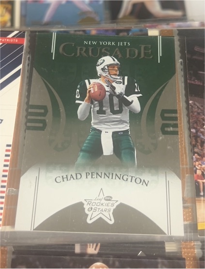 2004 Leaf Rookies & Stars Crusade Purple #C-5 Chad Pennington — front
