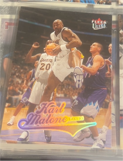 2004-05 Fleer Ultra #11 Karl Malone — front