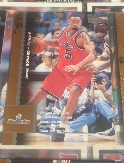 1996-97 Upper Deck #312 Juwan Howard — front