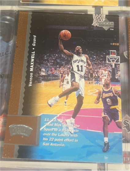 1996-97 Upper Deck #294 Vernon Maxwell — front
