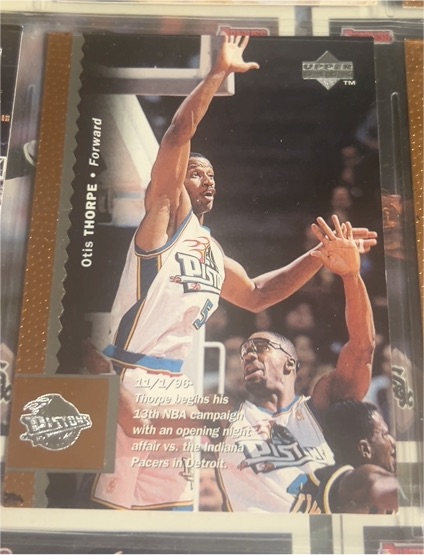 1996-97 Upper Deck #216 Otis Thorpe — front