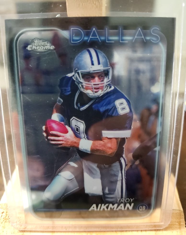 2024 Topps Chrome #37 Troy Aikman — front