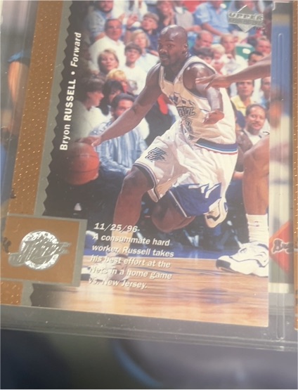 1996-97 Upper Deck #306 Byron Russell — front