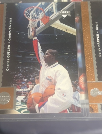 1996-97 Upper Deck #233 Charles Outlaw — front