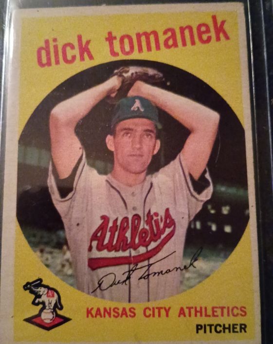 1959 Topps #369 Dick Tomanek — front