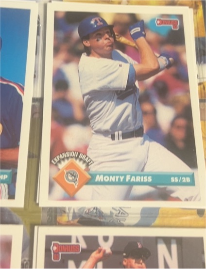 1993 Donruss #753 Monty Fariss — front