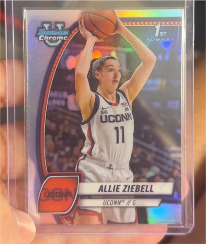 2024 Bowman Chrome University #5 Allie Ziebell — front