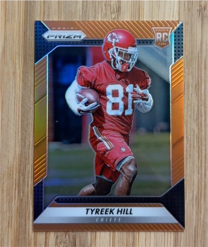 2016 Panini Prizm #296 Tyreek Hill — front